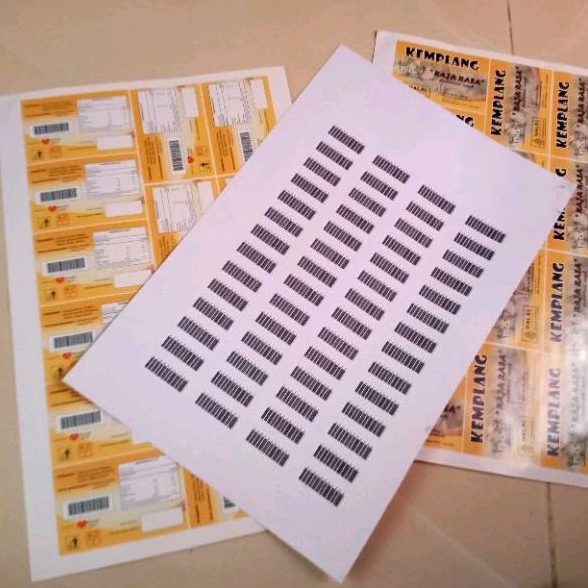 

Cetak custom stiker label/print and cut tanpa min order