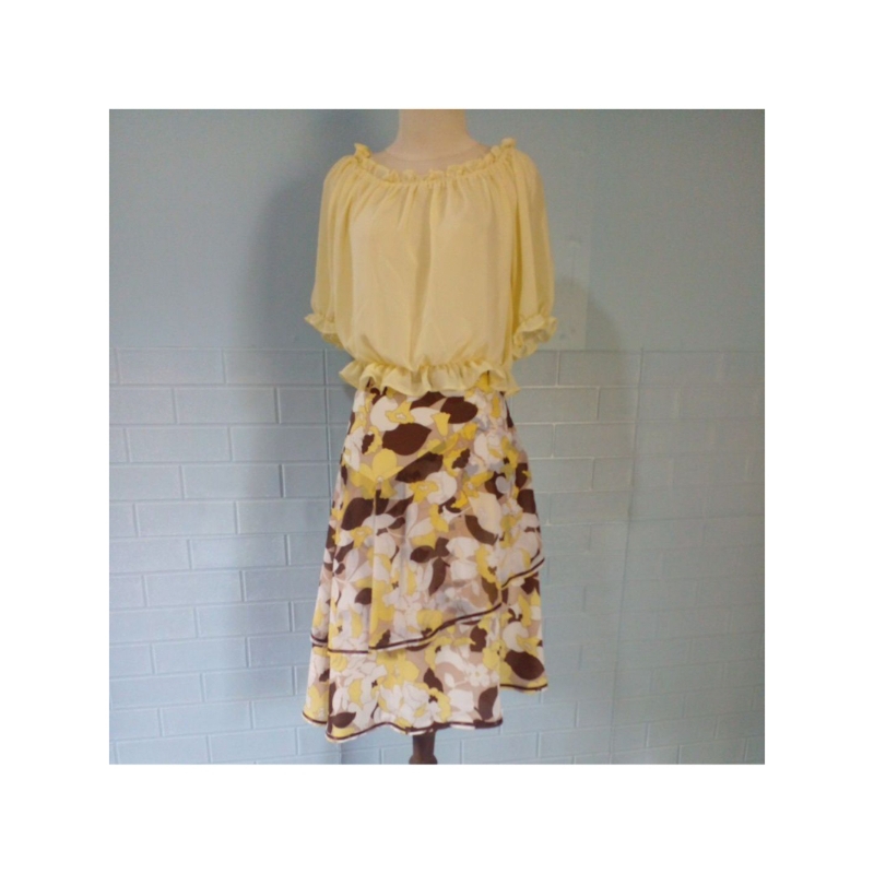 Jual BLOUSE CROP TOP MERK INGNI JAPANESE BRAND