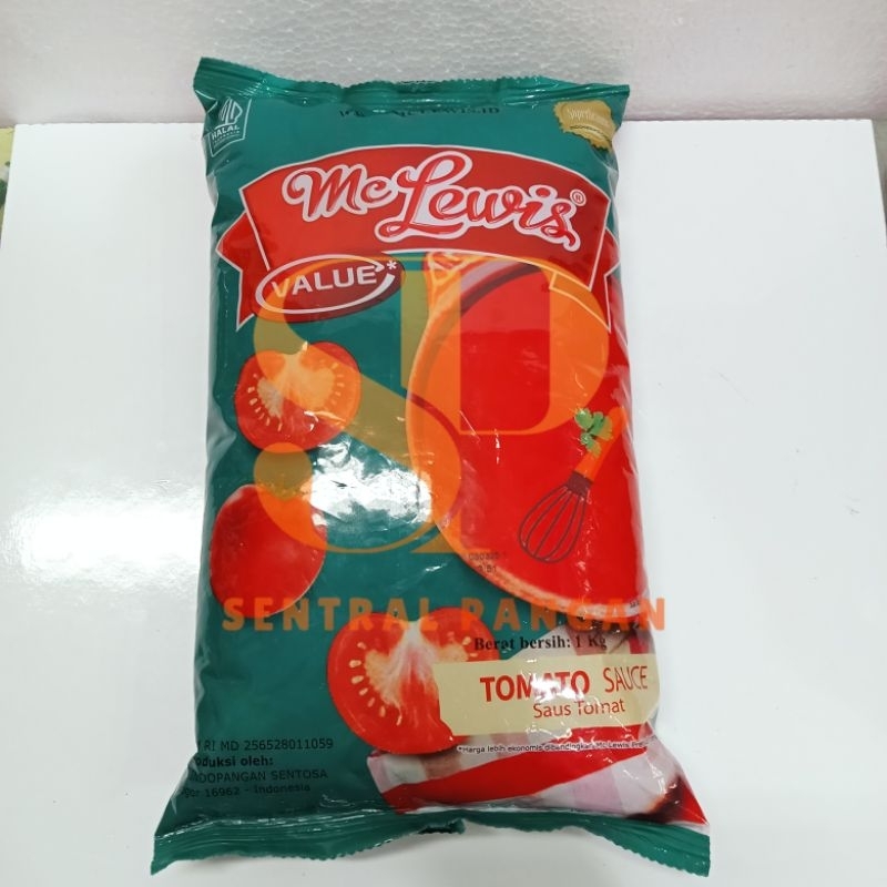 

MC LEWIS CHILI SAUCE DAN TOMATO SAUCE 1 KG