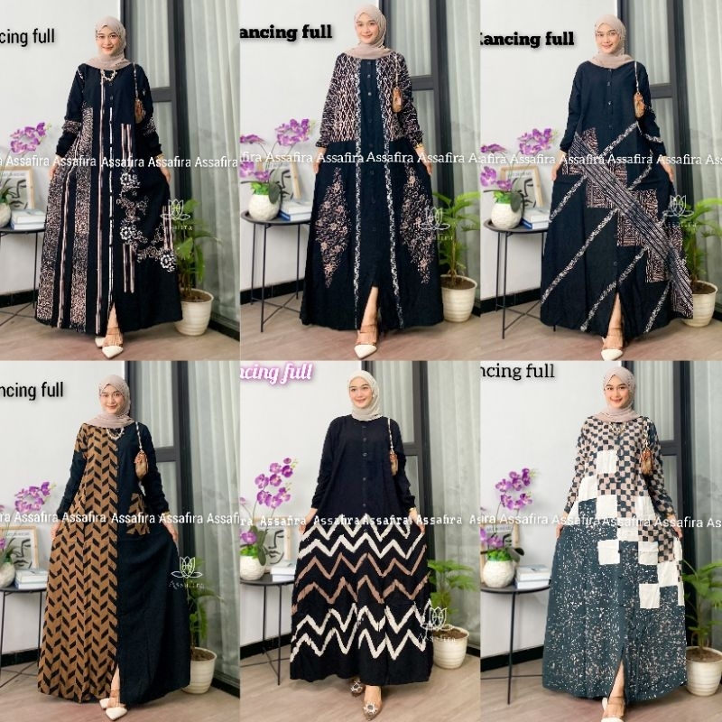 READY STOK GAMIS TWILL RAYON KANCING TERBARU 2022/DRESS MUSLIM/GAMIS RAYA/HOME DRESS