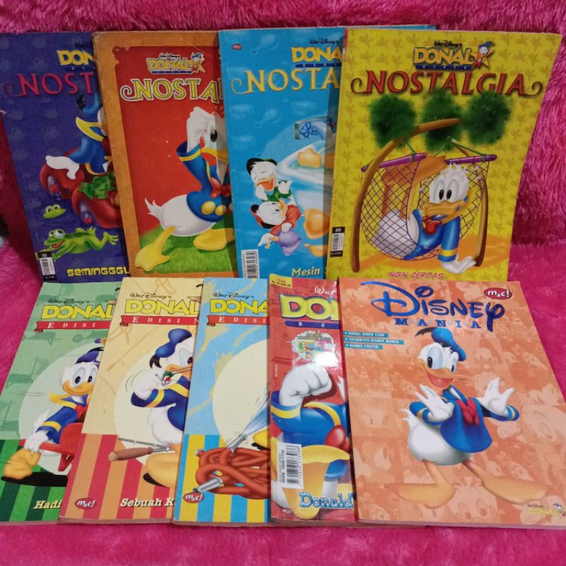 komik donal bebek nostalgia - komik langka