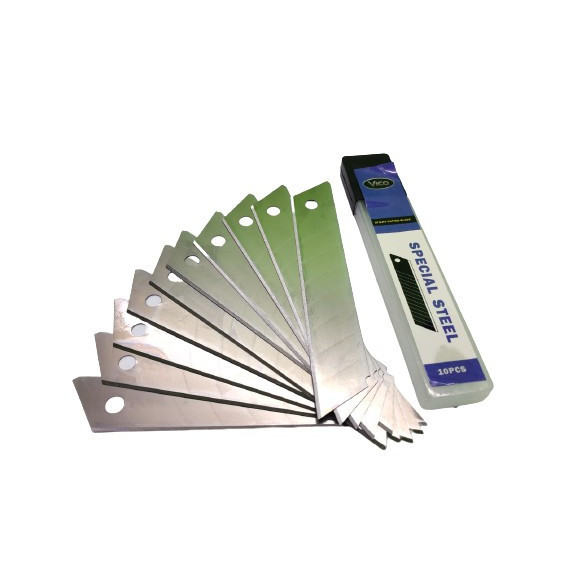 

ISI CUTTER BESAR/PISAU CUTTER BLADE 18 MM/ISI CUTTER BESAR REFILL KATER /ISI CUTTER BESAR REFILl/ISI CUTTER BESAR L150 L-150 PISAU CUTTER BLADE