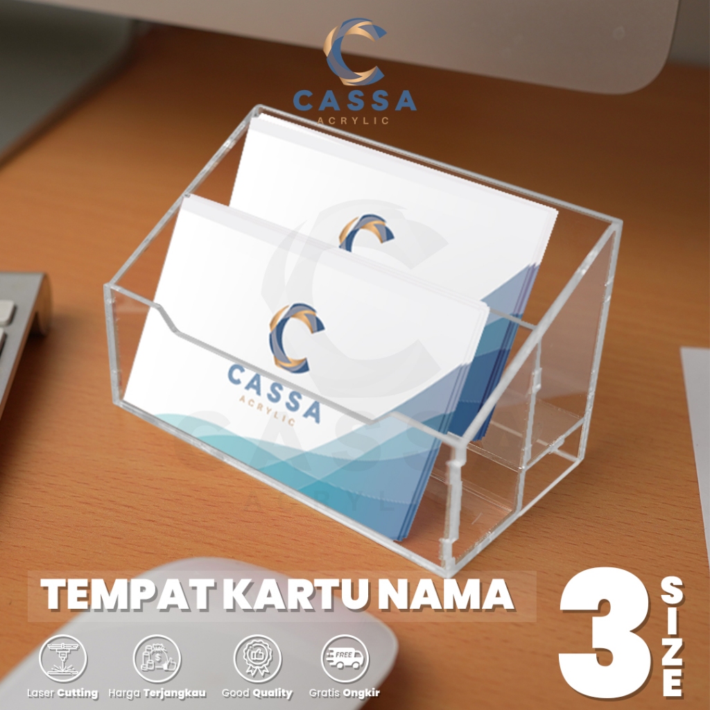 

Tempat Kartu Nama Akrilik / Name Card Holder Acrylic