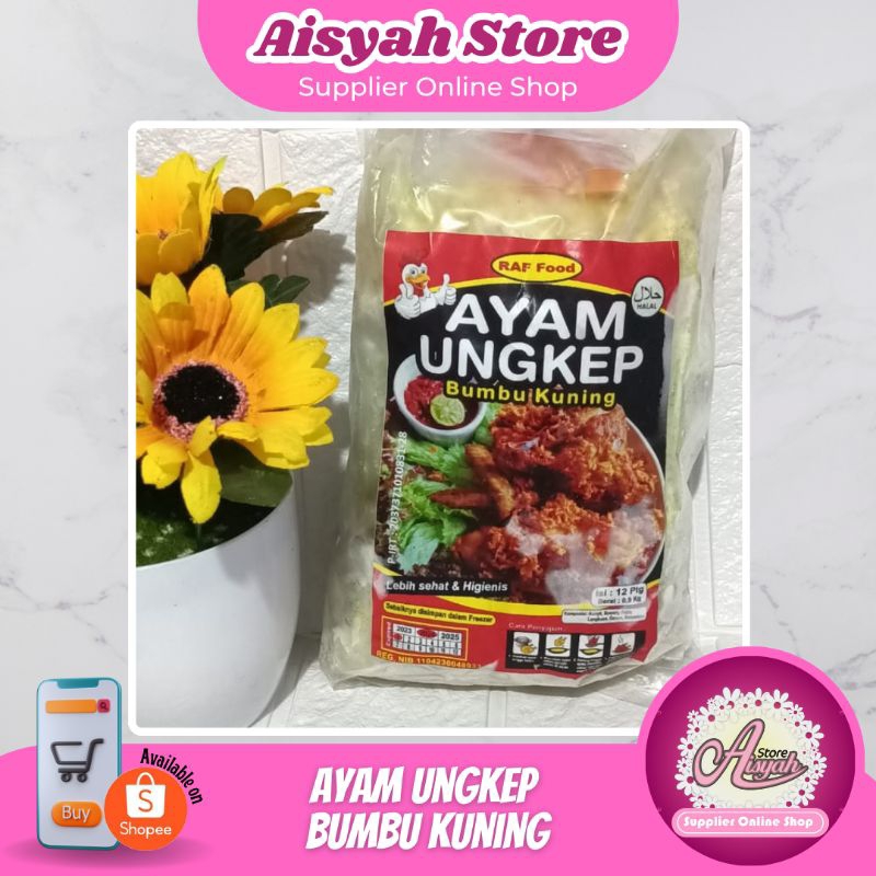 

AYAM UNGKEP BUMBU KUNING RAF FOOD (12 POTONG)