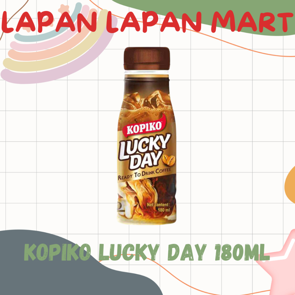 

Kopiko Lucky Day Thai Coffee 180ml