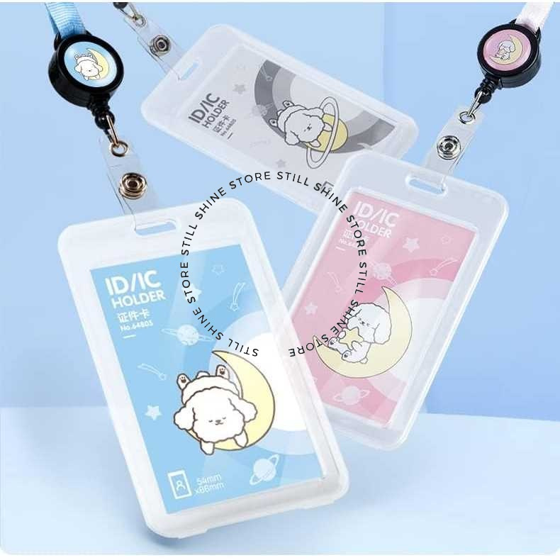 

Lanyard Holder Tali Gantungan Name Tag Kartu Identitas Tanda Pengenal Kerja Kantor Sekolah Kuliah Portabel