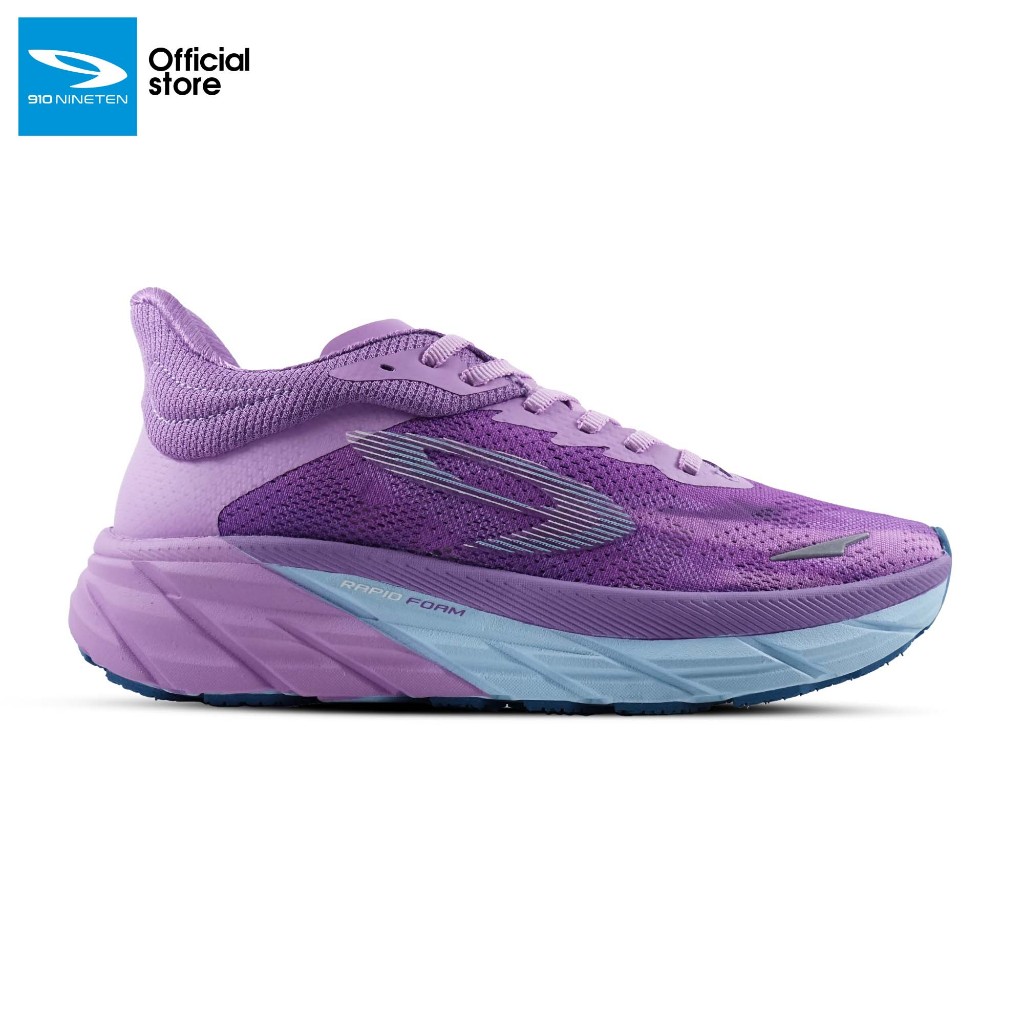 910 Nineten Fuuto Revenge Womens Sepatu Lari - Lylac/Biru Muda