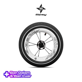 GIPSY G-ZERO CARBON WHITE Push Balance Bike 12" Wheel Set Pushbike Balance BIke