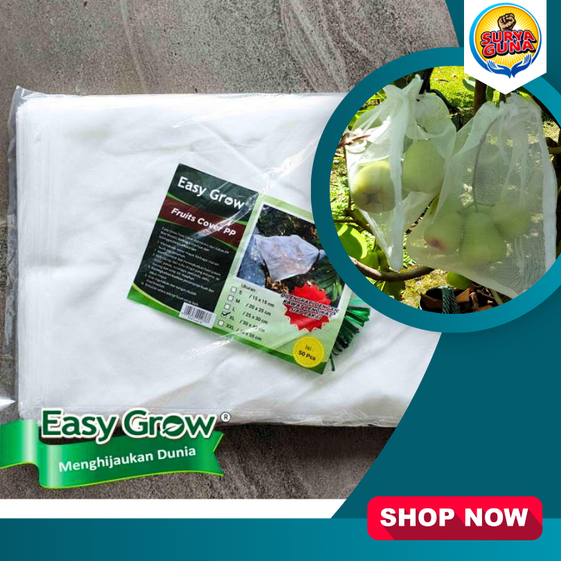kantong pembungkus buah jambu air Fruit Cover Ukuran XL 30 x 40 cm