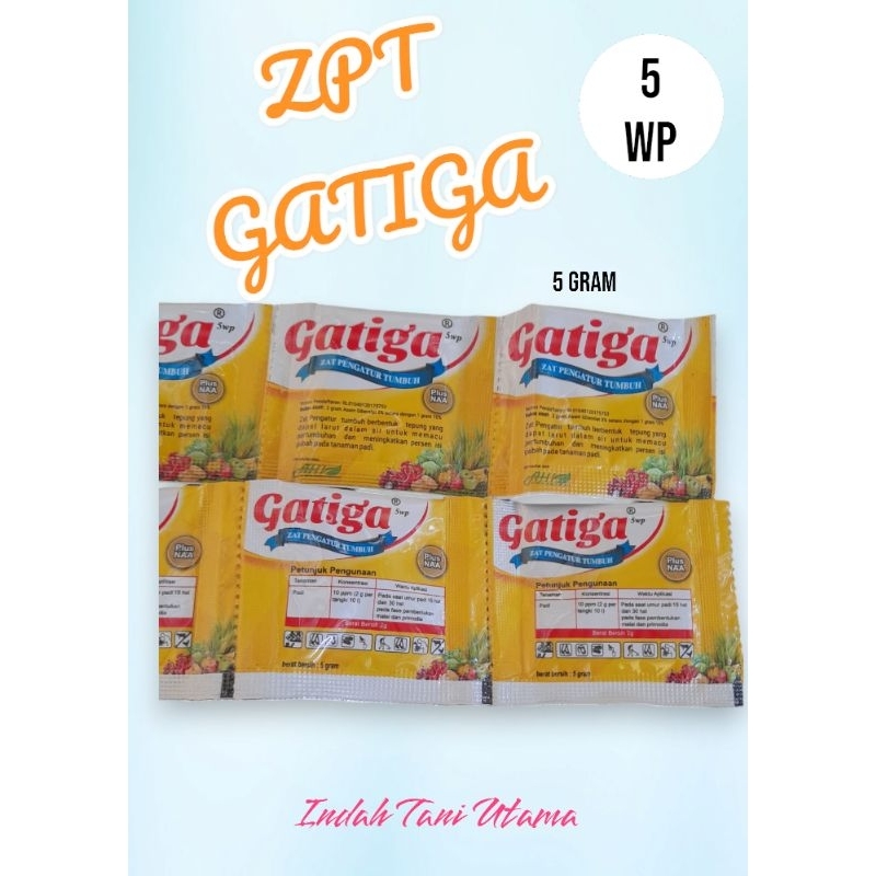 ZPT GATIGA 5 Gram | Zat Pengatur Tumbuh GATIGA 5 WP