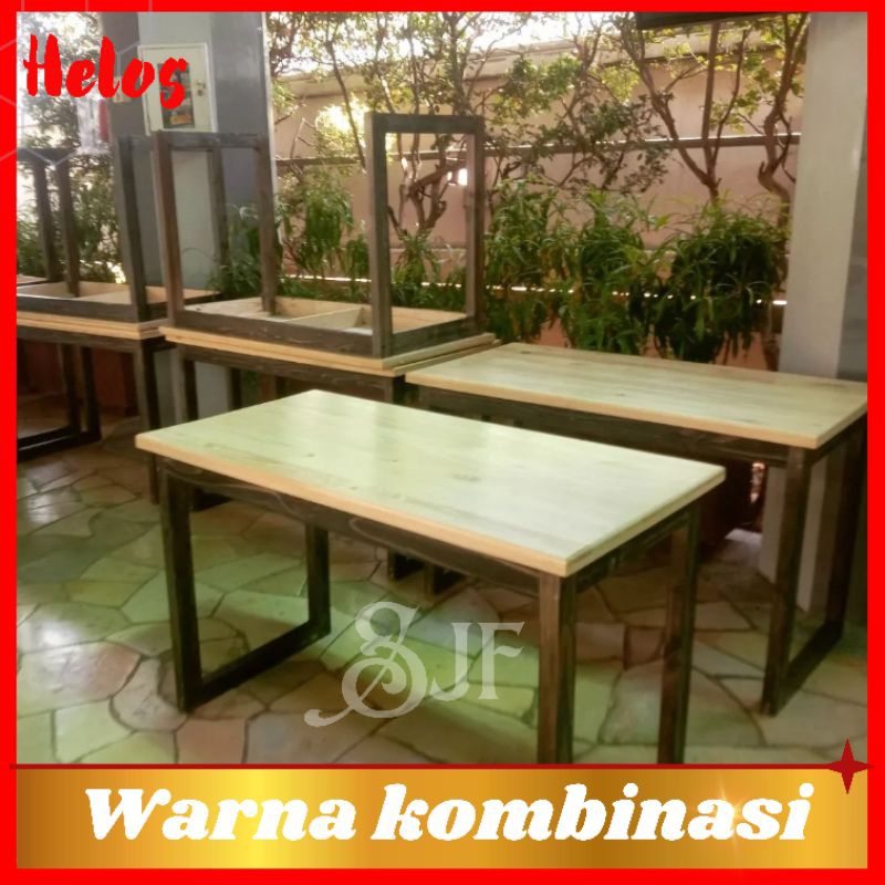 Meja Makan meja belajar 120x60x75 full kayu