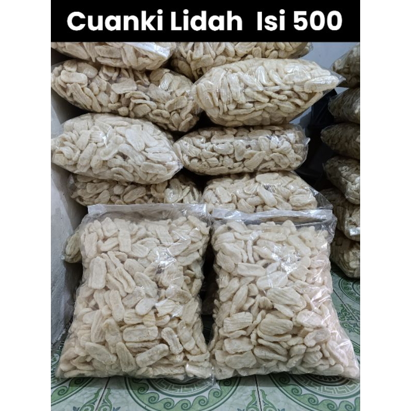 

(COD) CUANKI LIDAH KUALITAS TERBAIK ISI 500pcs