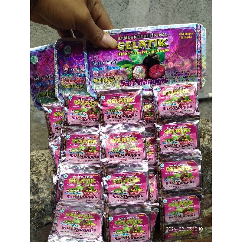 GLATIK EXTRA SARI MANGGIS Kapsul herbal alami