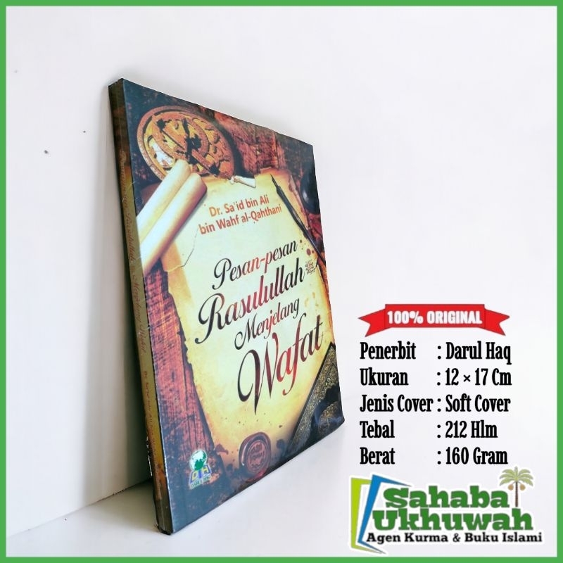 Pesan pesan Rasulullah menjelang wafat