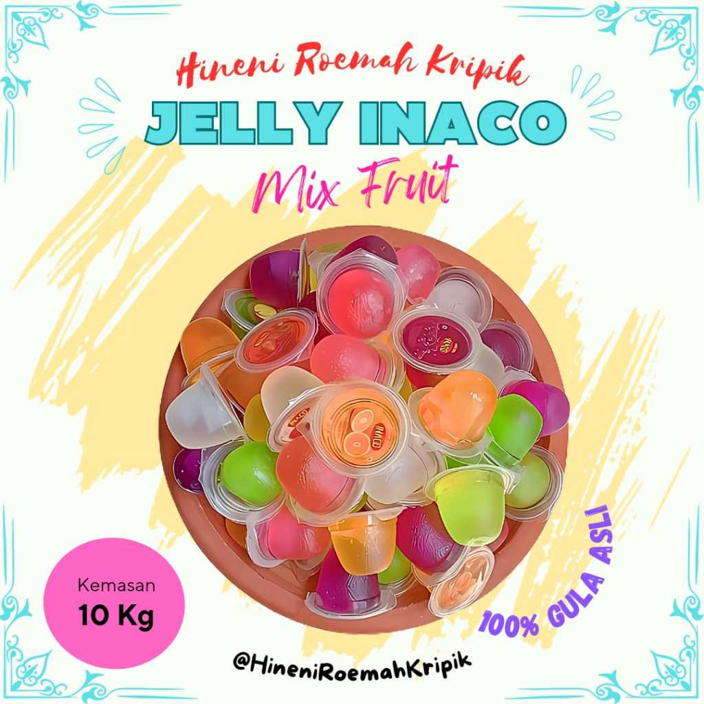 

JELLY INACO Aneka Rasa dan Inaco Puding 1 KARTON ISI 10 KG