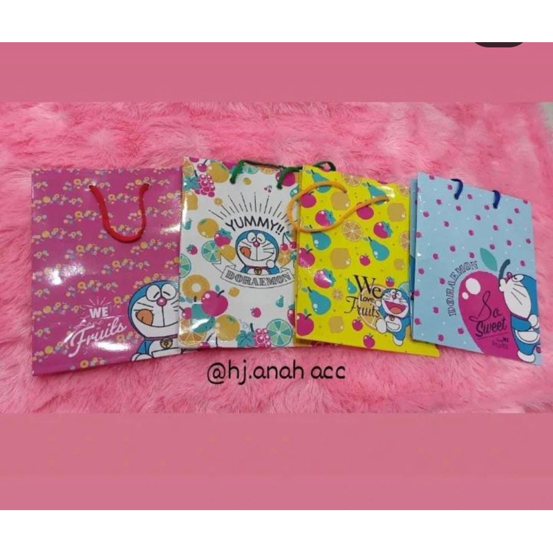 

paparbag motif kartun lucu tas kertas hampers