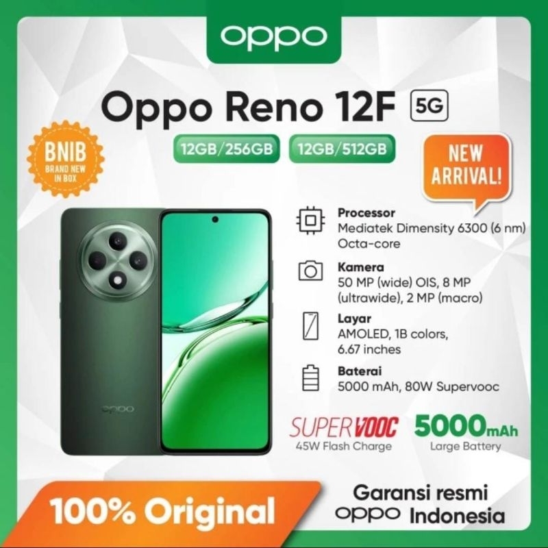 Hp Oppo Reno 12F