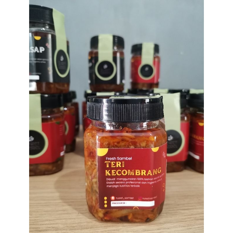 

Premium Sambal Teri Kecombrang Pedas Tanpa Pengawet