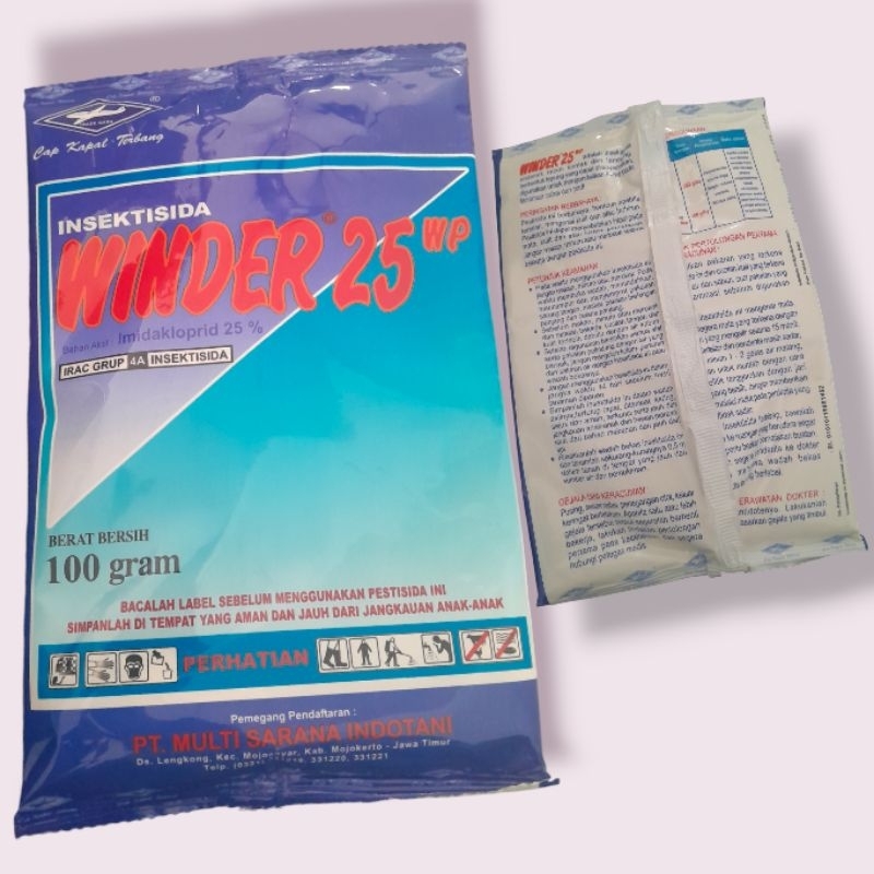 Insektisida WINDER 25 WP 100gr