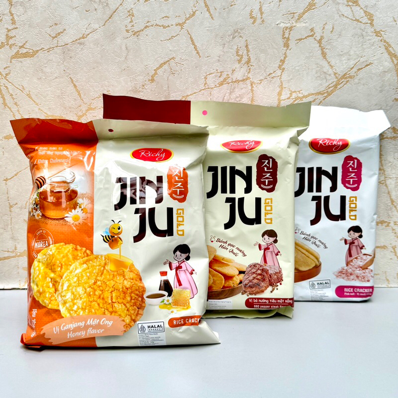 

Richy Jinju Rice Crackers Snack Import Vietnam