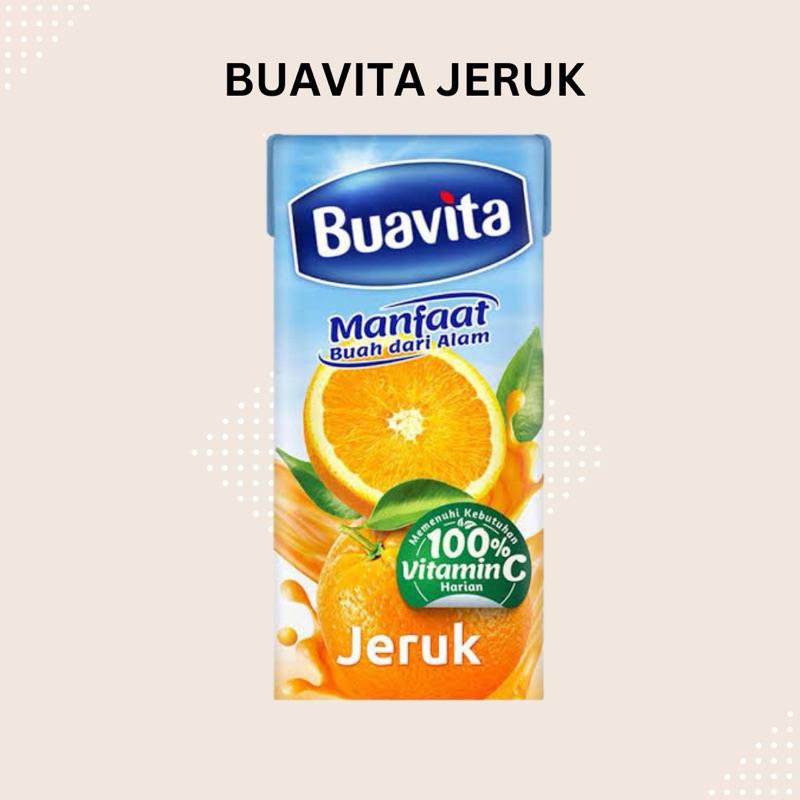 

Buavita Jus Sari Buah Rasa Jeruk 250Ml Murah