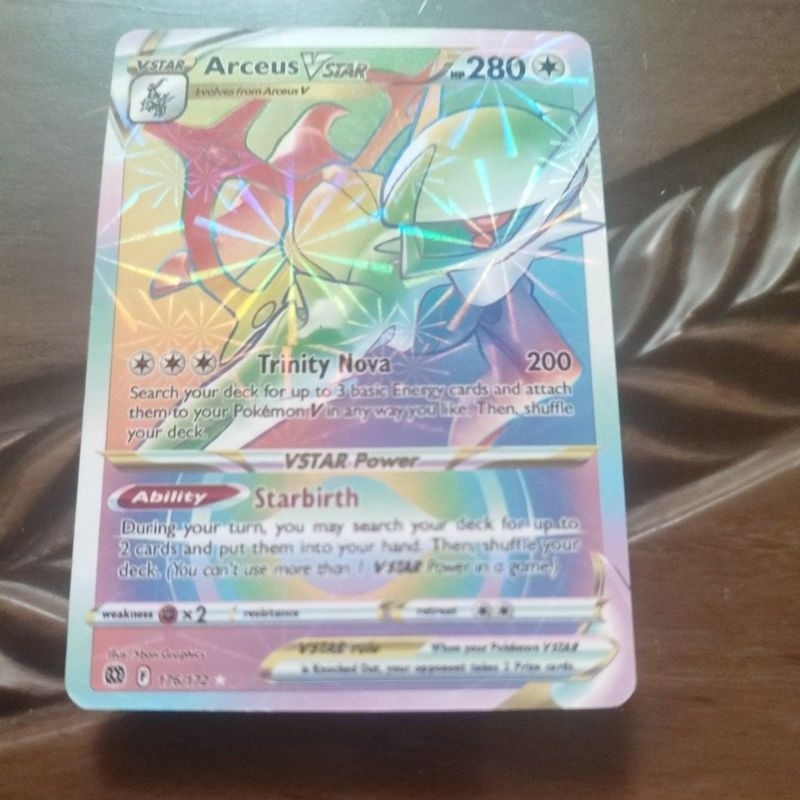 kartu pokemon arceus Vsatar