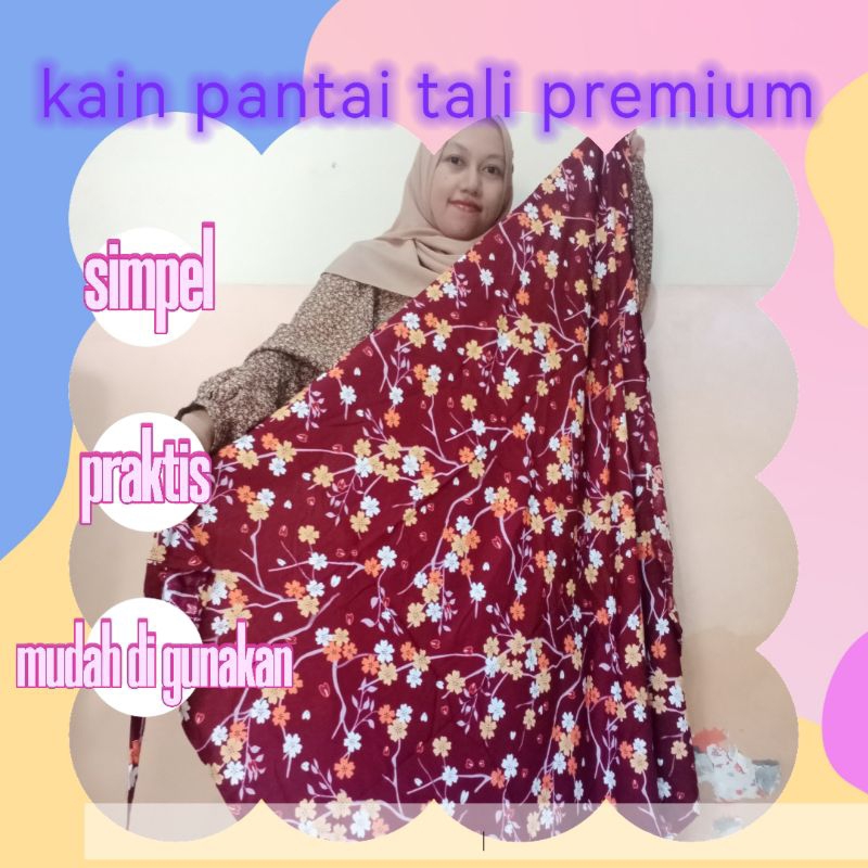 KAIN PANTAI BALI TALI/ROK LILIT/KEMBEN IKAT