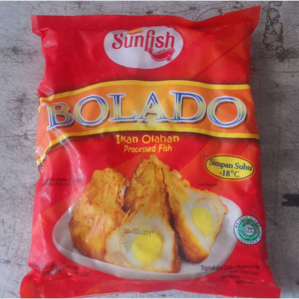 

Bolado Sunfish 1 kg isi telur puyuh