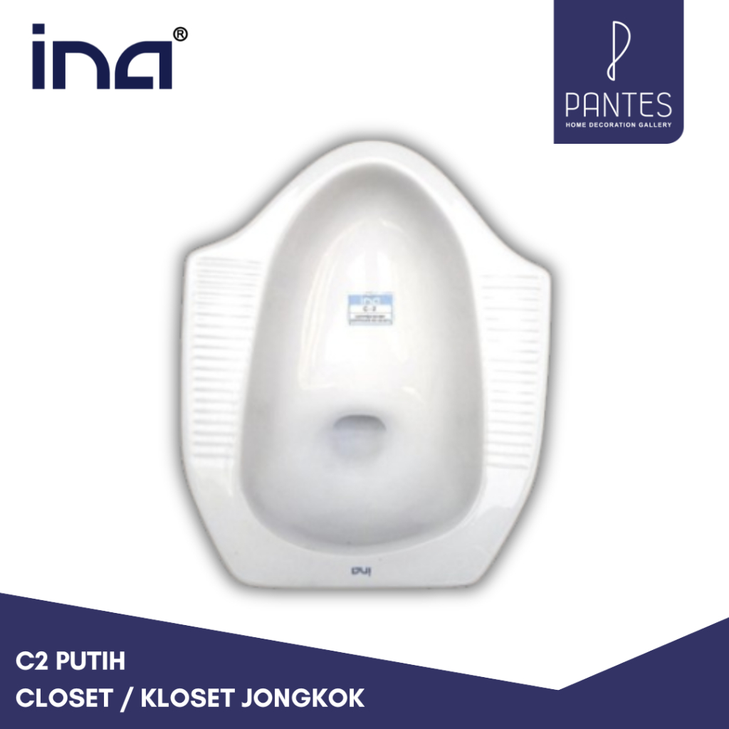 Closet Jongkok INA C2 Putih