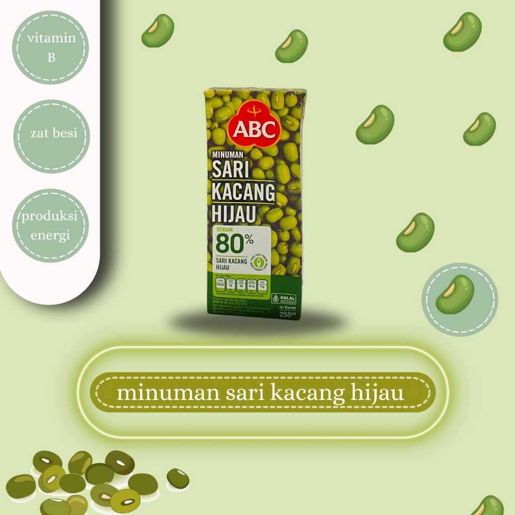 

minuman sari kacang hijau