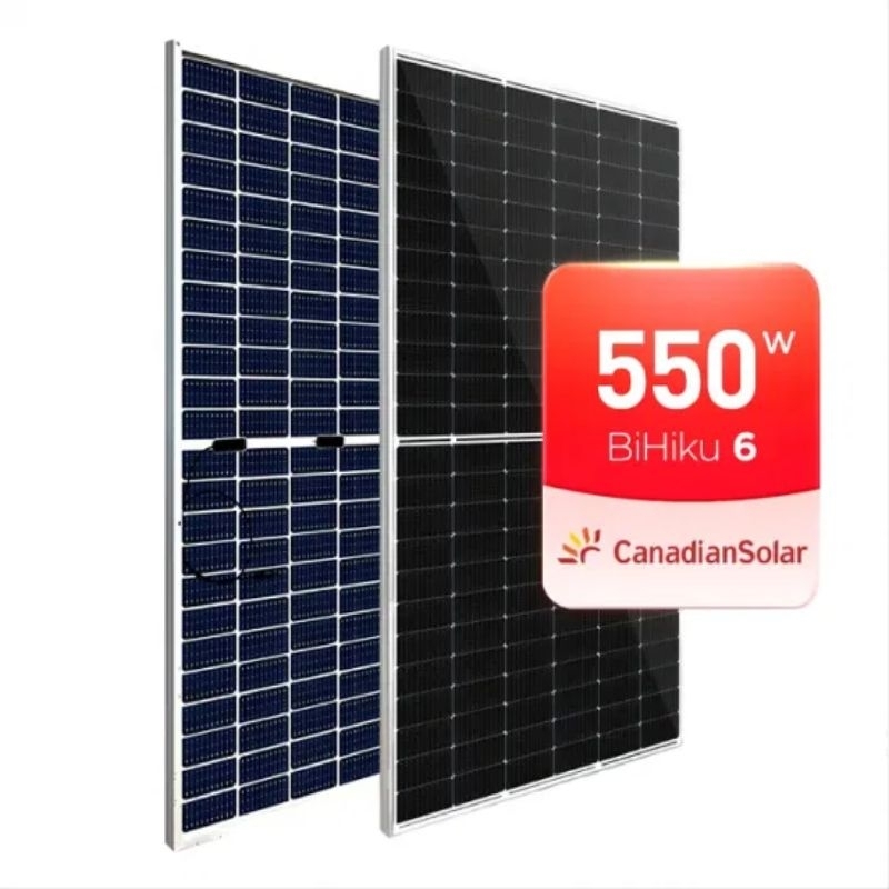 Panel Surya Energy Atap Canadian Monocrystaline 550WP