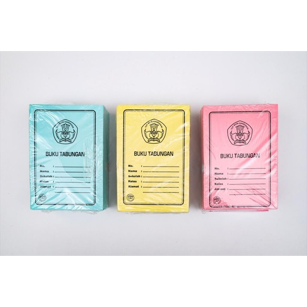 

buku tabungan / buku tabungan sekolah
