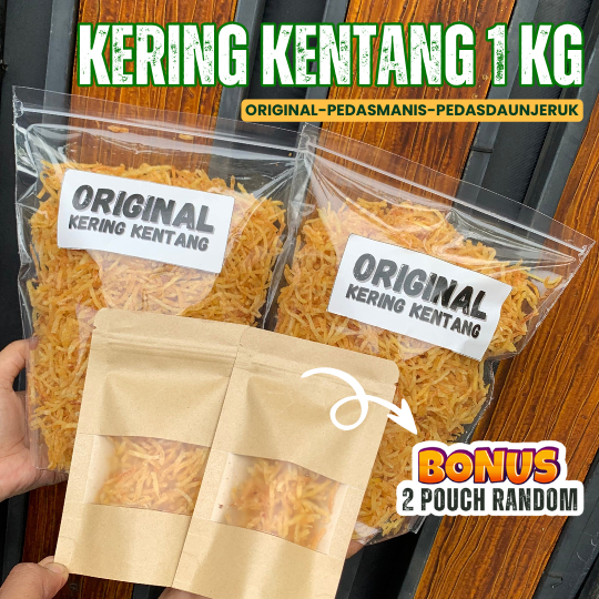 

Ngemil Diidapur - Kering Kentang Mustofa Premium Dari Bromo