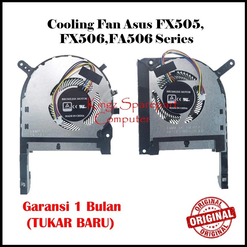 Cooling Fan Kipas GPU CPU Asus TUF FX506 FX506IU FX506LH A15 FA506