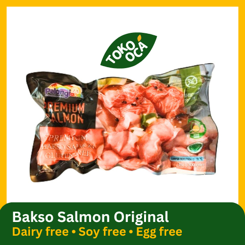 

Pelangi Bakso Salmon Gluten Free Halal Natural Non Msg & Non Pengawet