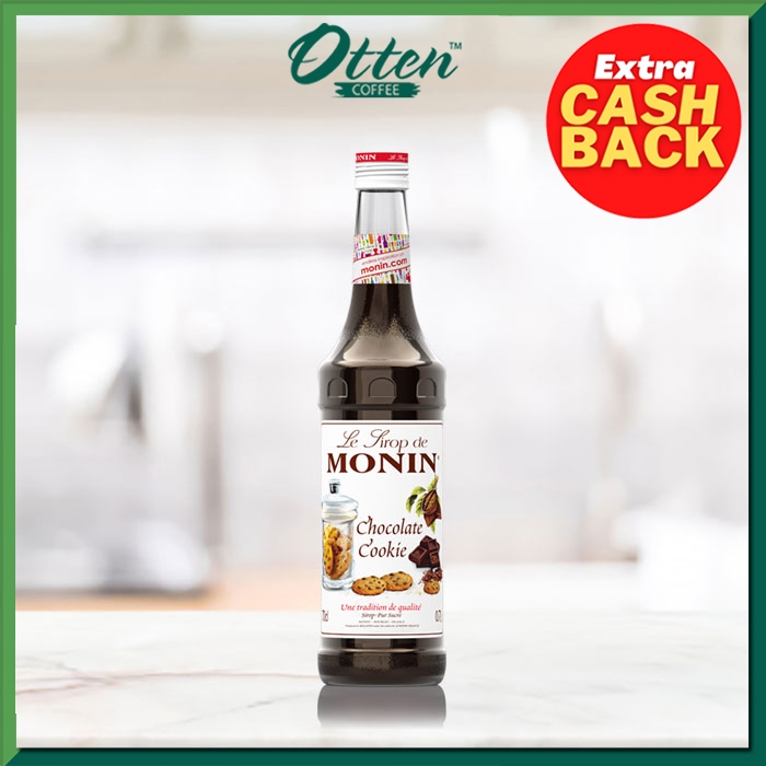 

Monin - Syrup Choco Cookies (700 ML) - Sirup Minuman Rasa Kue Coklat