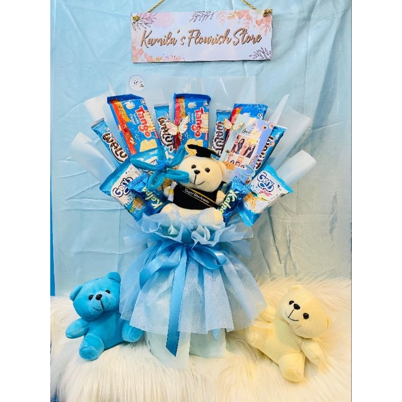 

SNACK MIX BEAR BOUQUET (BLUESKY THEME)