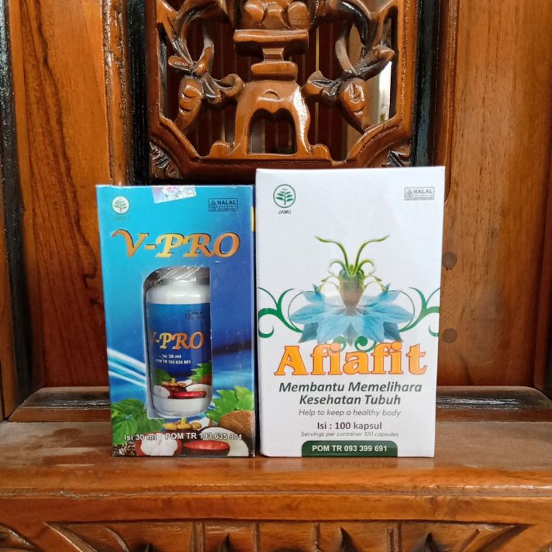 paket kombinasi afiafit vPro vipro tetes jamu tetes