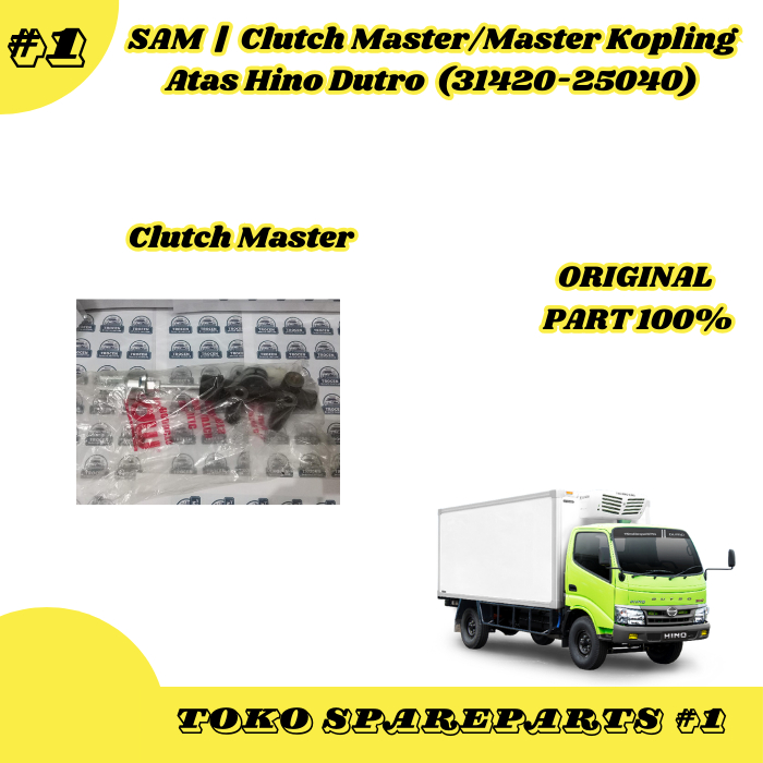 SAM | Clutch Master (Master Kopling Atas Hino Dutro) (31420-25040)