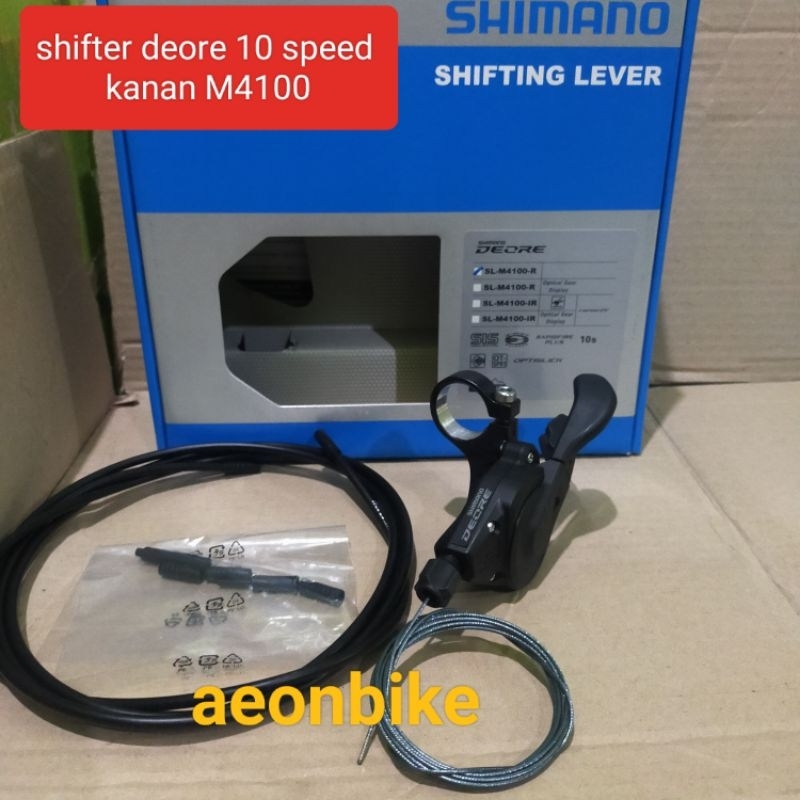 Shifter 10 speed Shimano Deore M4100 Kanan