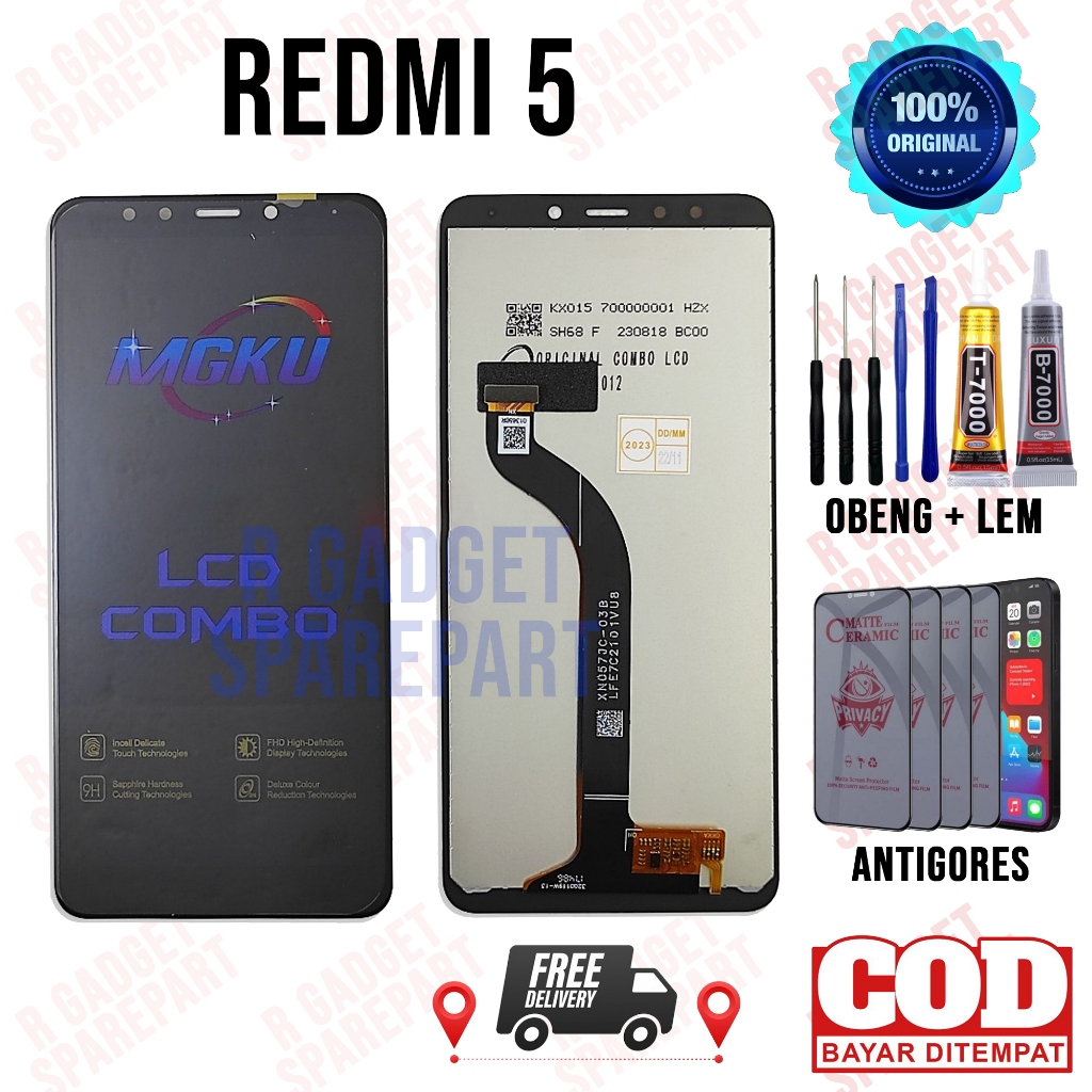 Lcd Redmi 5 Original OEM Quality Lcd Touchscreen Redmi 5 Fullset