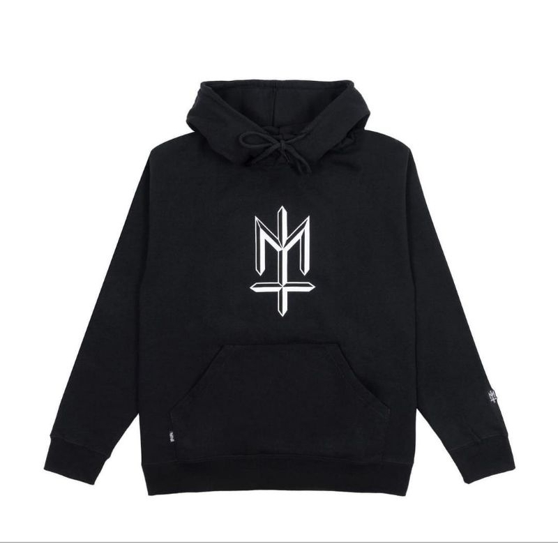 MATERNAL DISASTER HOODIE HOODAT BLACK KATUN