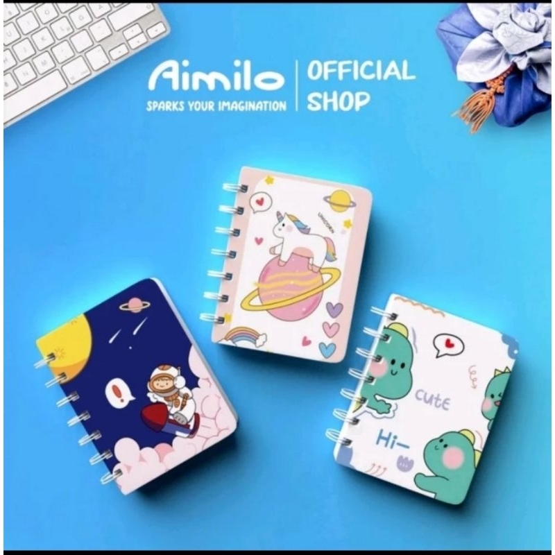 

Notebook Mini A7 Buku Kecil Catatan Scrapbook 80 Lembar