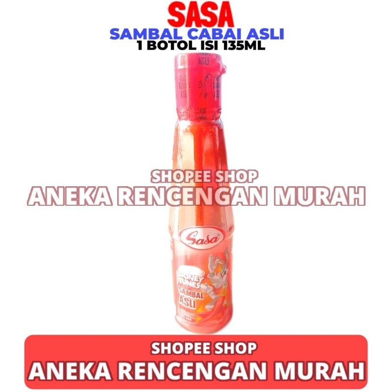 

Sasa Saos Sambal Cabe Botol 135ML