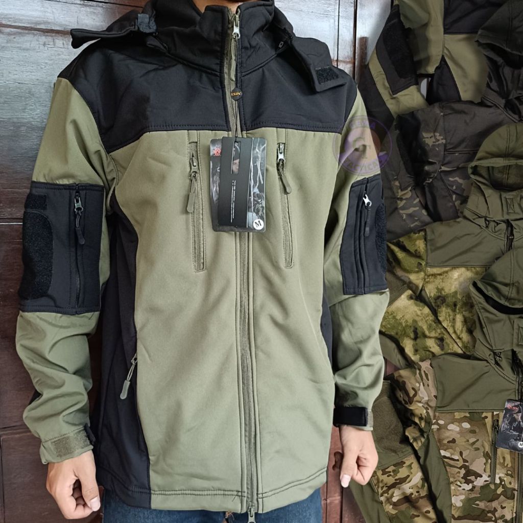 Jaket Tactical ESDY (Waterproof) / Jaket Tactical Waterproof best quality / Jaket gunung / Jaket Tig