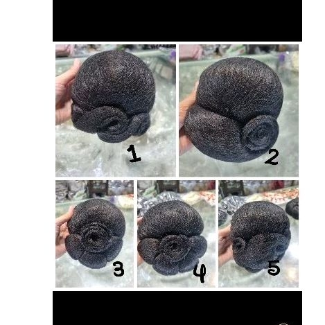 Sanggul  rambut dewi model modern