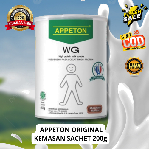 

SUSU APPETON KEMASAN SACHET 200g ORIGINAL