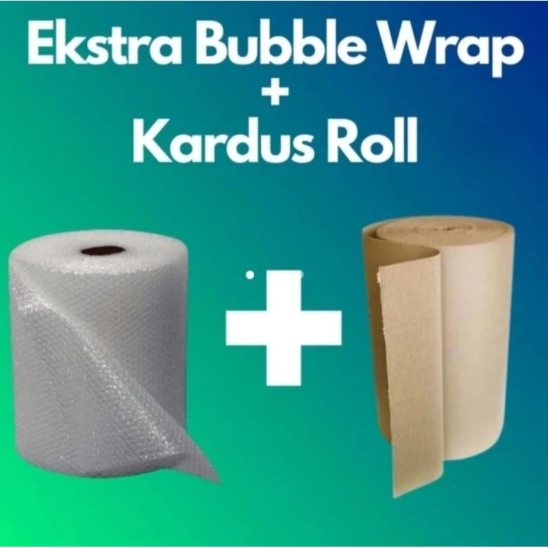 

packing extra bubble wrap dus
