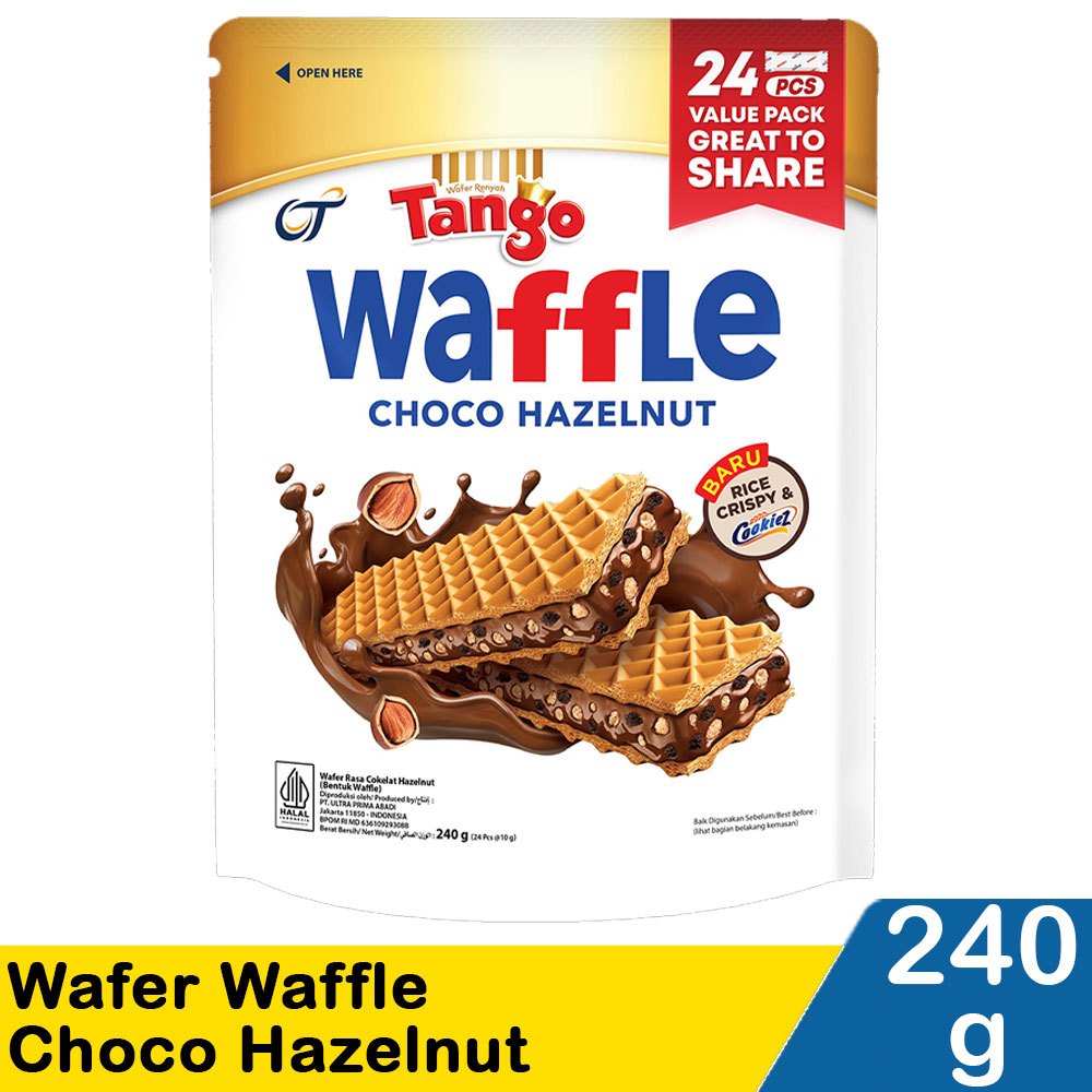 

Tango Wafer Waffle Choco Hazelnut 240g