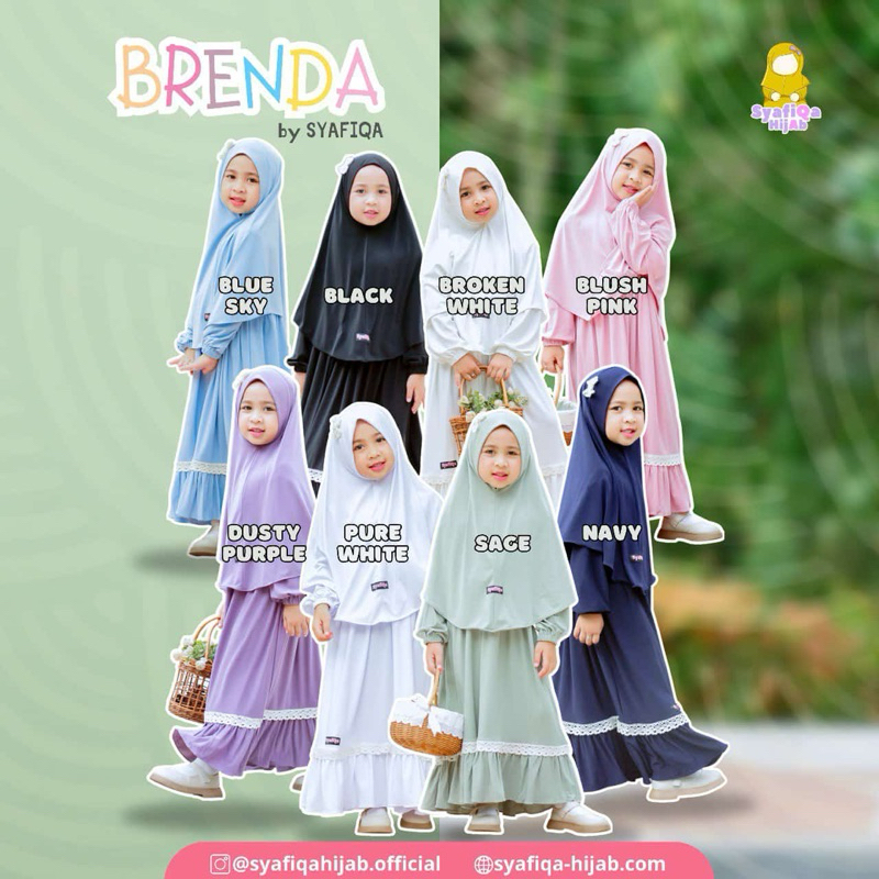 GAMIS BRENDA | GAMIS ADEM JERSEY ANAK | GAMIS DAILY ANAK | GAMIS PUTIH | GAMIS BIRU LANGIT | GAMIS B